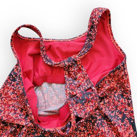 Athleta Coral Gray Racerback Activewear Tank Top Women Sz S - Picture 7 of 9